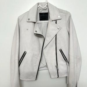 All Saints Dalby Leather Jacket.